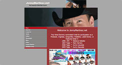 Desktop Screenshot of jonnymartinez.net