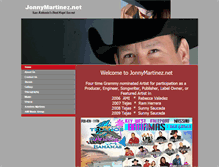 Tablet Screenshot of jonnymartinez.net